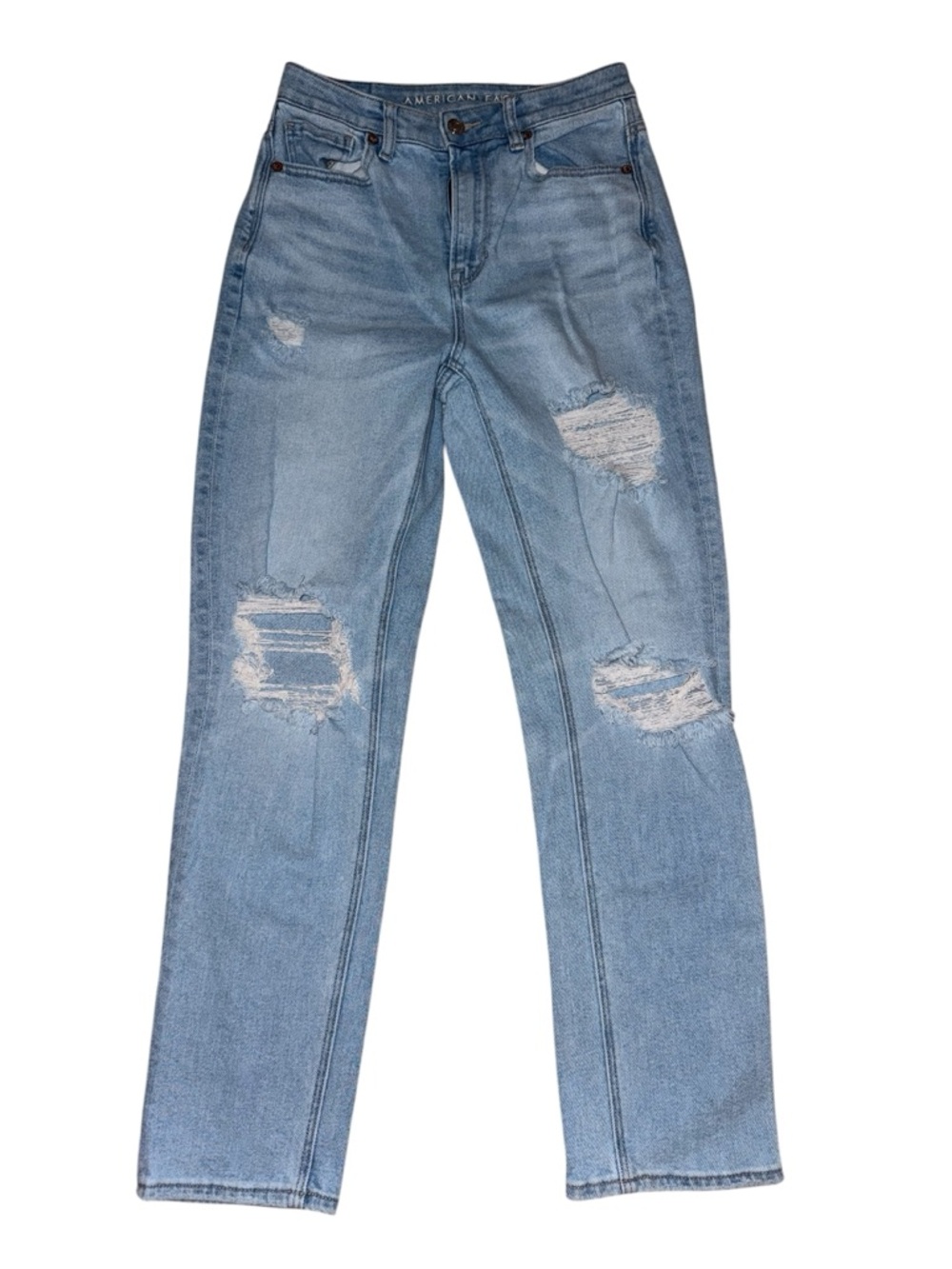 American Eagle Outfitters Straight Leg Distressed Women's Jeans